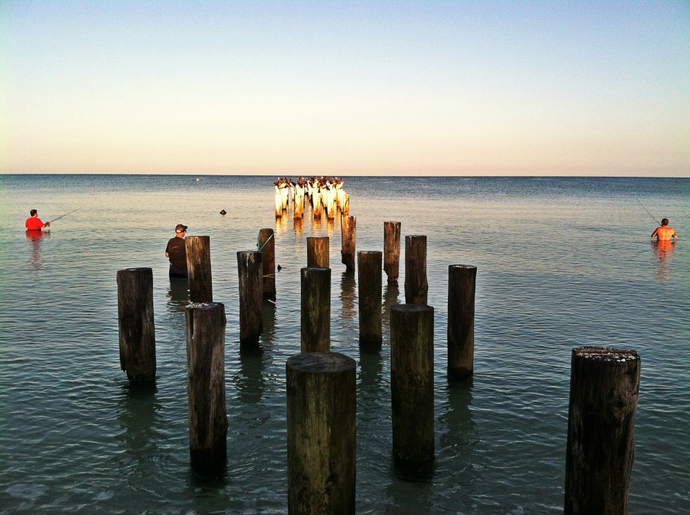 Early morning fishing. Naples, Florida. Photo by Lauren Daley