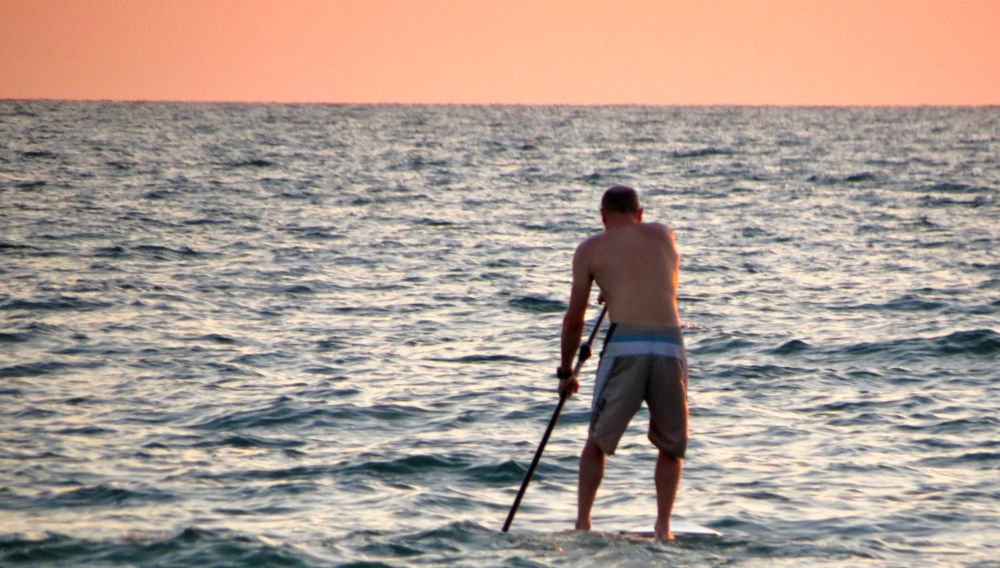 Stand-up Paddleboarding in Naples, Florida. Photo by Lauren Daley. 